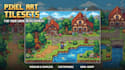 create a pixel art tileset for platformer or top down games
