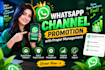 whatsapp channel promotion with proper management