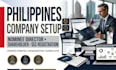 provide philippines nominee director, company registration and shareholder setup