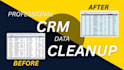 clean, deduplicate and organize your CRM data
