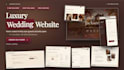 design a wedding website with rsvp, countdown and hosting