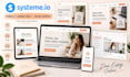 do german systeme io sales funnel landing page systeme io online course website