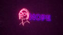create glowing lyric video