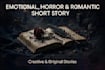 write emotional horror and romanic