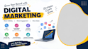 create a modern and professional business banner