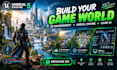 create 3d game environment, unreal engine level design and game UI