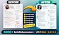 professionally edit  your resume change name date text image etc