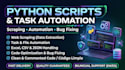write custom python scripts for task automation