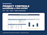 create an excel project controls dashboard with CPM evm and gantt