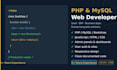 build a PHP mysql web application