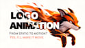 create a custom logo animation with personality