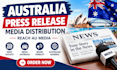 distribute australia press release to premium media outlets