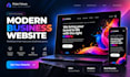 redesign your website into a modern responsive website