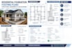 design residential foundation footing plans, structural drawings and calculation