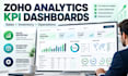 build zoho analytics KPI dashboards