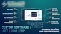 develop enterprise custom software, CRM, and erp systems