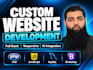 create custom website or full stack web development