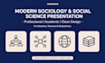 create modern sociology and education powerpoint presentation for any topic