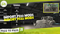 convert farming simulator mods from fs22 to fs25 professionally