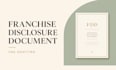 draft a professional franchise disclosure document fdd