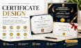 design professional certificate, custom certificate, gift and unique certificate