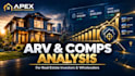 provide arv and comps analysis for real estate investors