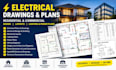 create residential electrical plans, drawings, layouts, lighting and power plans