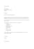tourist visa and cover letter