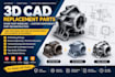 do 3d cad replacement parts, custom components and spare part modeling