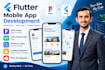 develop flutter mobile app with modern ui and ux design