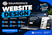 develop and design  squarespace website squarespace redesign squarespace website