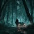 design a cinematic horror book cover illustration
