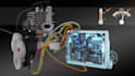 create 3d industrial animation , 3d mechanical , 3d machine cad animation