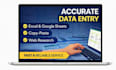 do something good in data entry, graphic and logo design