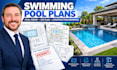 design swimming pool plans, pool permit drawings and construction plans