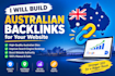 build australian backlinks for your website