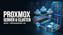 setup and manage proxmox ve with vlan, VPN and ha cluster
