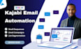 create kajabi email automation, sequences, campaigns