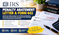 draft your irs penalty abatement letter and form 843