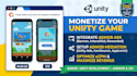 integrate admob unity game ads and setup admob mediation unity ads