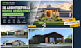 create 3d architectural house renders with ai enhancement
