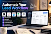 design typeform API n8n webhook CRM google sheets lead automation data sync