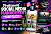manage your social media, create content and edit engaging videos