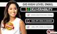 fix gohighlevel email deliverability problems, dedicated email domain automation