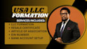 launch your US llc with ein, business address, banking and tax setup