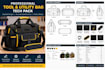 create a professional tool and utility bag tech pack