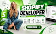 be your shopify developer for custom liquid code and website fixes