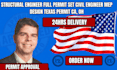 structural engineer full permit set civil engineer mep design texas permit ca,oh