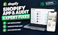 do shopify app installation shopify store audit app testing custom app setup