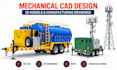 professional trailer and tower design and 3d cad engineering